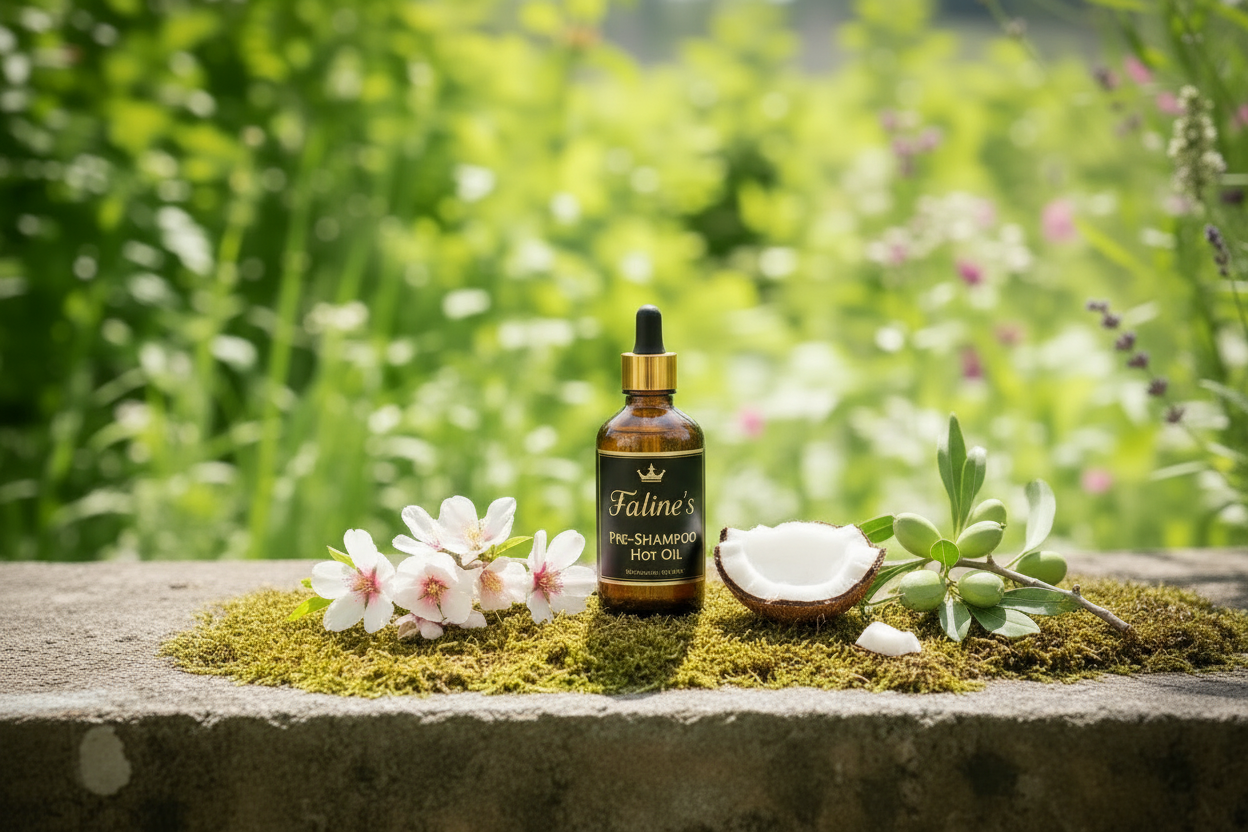 Pre-Shampoo Hot Oil - Almond Argan Coconut