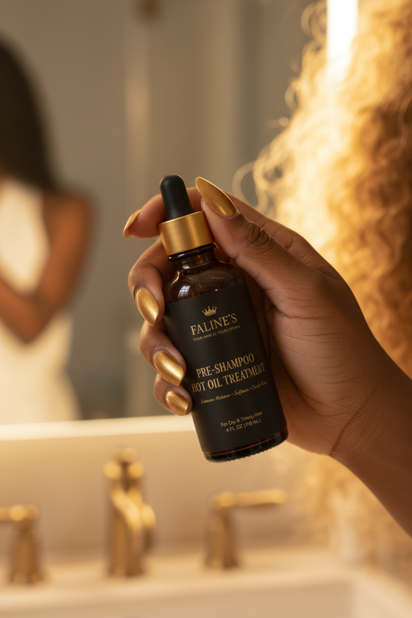 Pre-Shampoo Hot Oil - Lifestyle