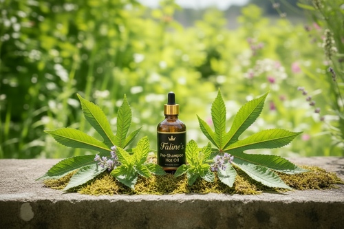 Pre-Shampoo Hot Oil - Moss Castor Peppermint